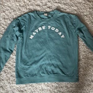Roxy “MAYBE TODAY” pullover sweatshirt